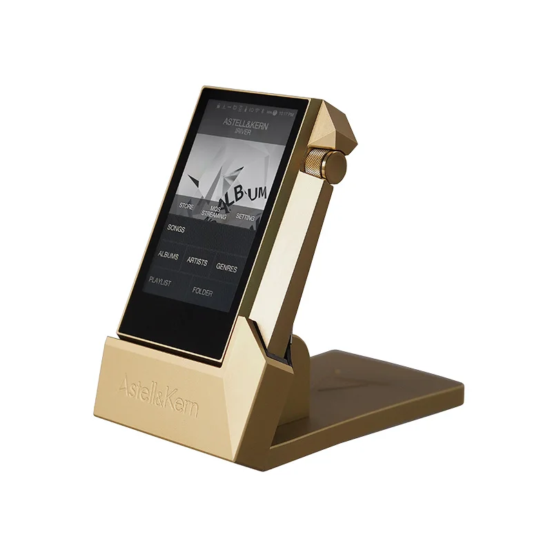Колыбель IRIVER Astell & Kern AKS02 для AK240 золотого цвета используется в металлическом