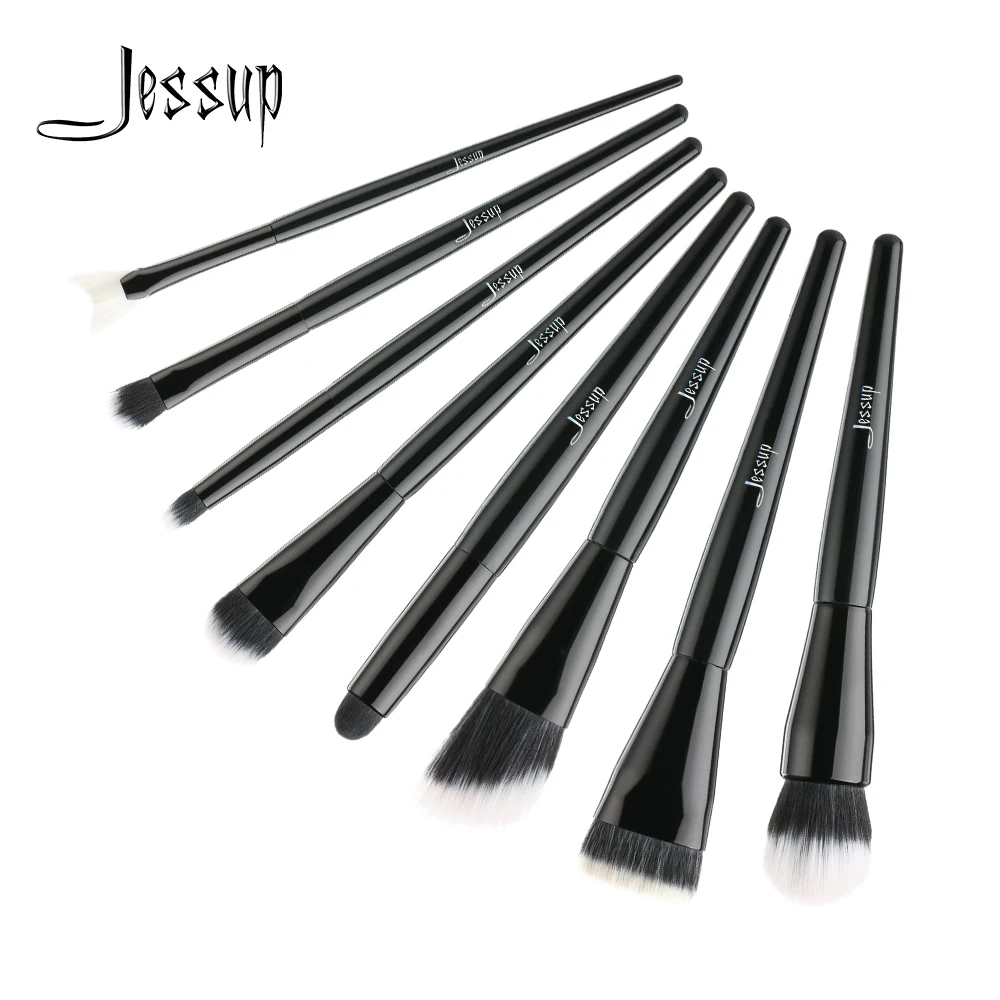 

Jessup Brushes 8pcs Makeup Brushes Set Foundation Concealer Eyeliner Lip Make up Brush Tool T109
