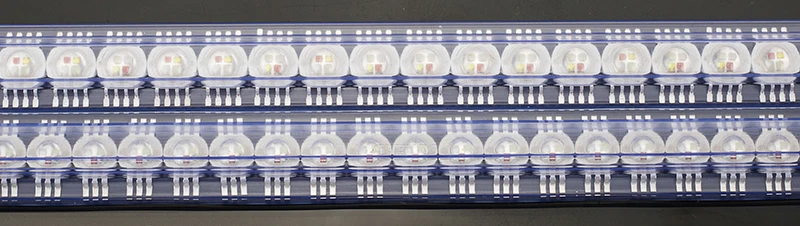 Светодиодный светильник RGBWA+ UV 6в1 Par 64 светодиодный сценический свет чипы красный/зеленый/синий/белый/Abmer/ультрафиолетовый для сценического освещения чипы