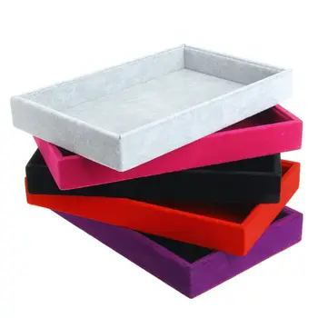 

Stackable Jewelry Trays Inserts Velvet Catch All Jewelry Display Tray Case