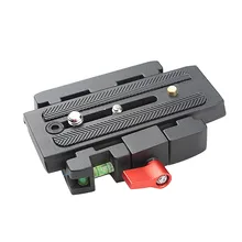 Fotografía 577 Adaptador Rápido Conectar Cámara Quick Release Plate Compat Manfrotto 577/501PL/500AH/701HDV/561B