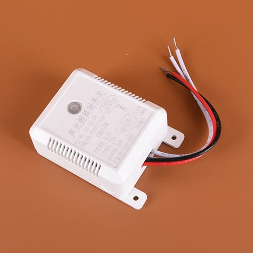 

Smart Switch Voice Sound Light Sensor Switch Time Delay Intelligent Auto On Off Accessories For Corridor Stair Warehouse