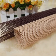 Одноцветная плотная сетчатая ткань хорошего качества, сетчатая ткань, марлевая полиэфирная ткань, Лоскутная сумка внутри сумки 150x50 см