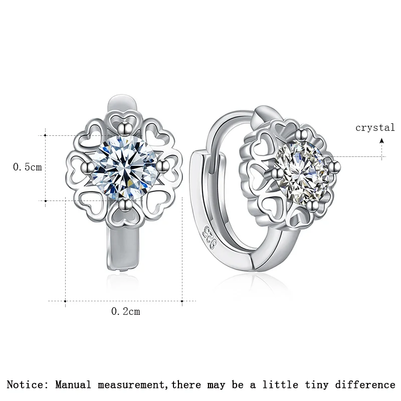 MISANANRYNE квадратная петля с 8 шт. крошечное Сердце CZ инкрустированные серьги-кольца для женщин специальный подарок для друзей модные ювелирные изделия