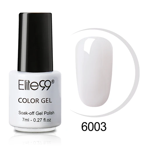 Elite99 один шаг ногтей Гель-лак для ногтей 3 в 1 УФ светодиодный Полупостоянный Лаки гель лак Декоративный Лак для ногтей 7 мл не нужно база верхнее покрытие - Цвет: 6003