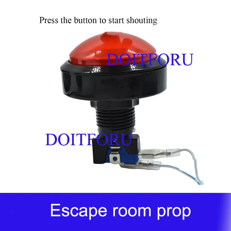 Escape-Room-the-Game-Props-Shouting-Out-to-light-up-LED-rell-Control-12V-Magenet-Lock 3