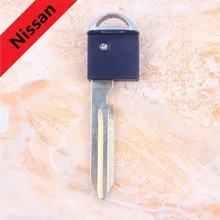 Uncut Клинок дистанционного Смарт prox аварийного insert Ключи Стайлинг Обложка для Nissan Tiida Sylphy Teana [2 шт.]