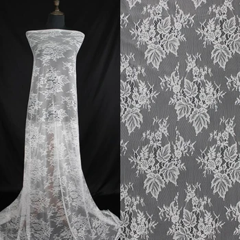 

10 Yards 150 CM LFY off white wedding party home decoration craft pacakge flower DIY sewing material fabric New Chantilly lace