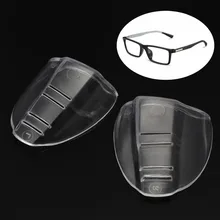 1 пара, Новые защитные очки, защитные чехлы для очков, защитные боковые щитки, полиуретановые Прозрачные Щитки из ТПУ