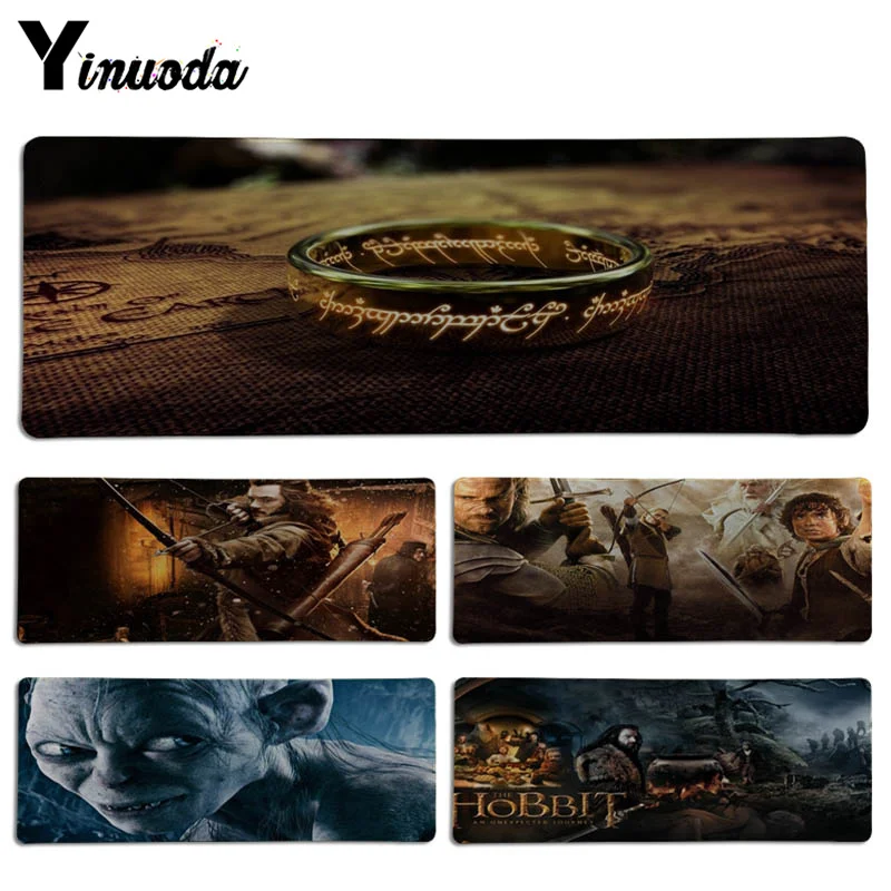 

Yinuoda The Lord of the Rings Laptop Computer Lockedge Mousepad Size for 30x90CM Speed Version Gaming Mousepads