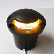 Поляризованный свет 7 Вт светодиодный подземный Ligjht 12 V 24 V IP65 Водонепроницаемый CE по ограничению на использование опасных материалов в производстве Открытый ландшафтное освещение один цвет лампы 4 шт./лот