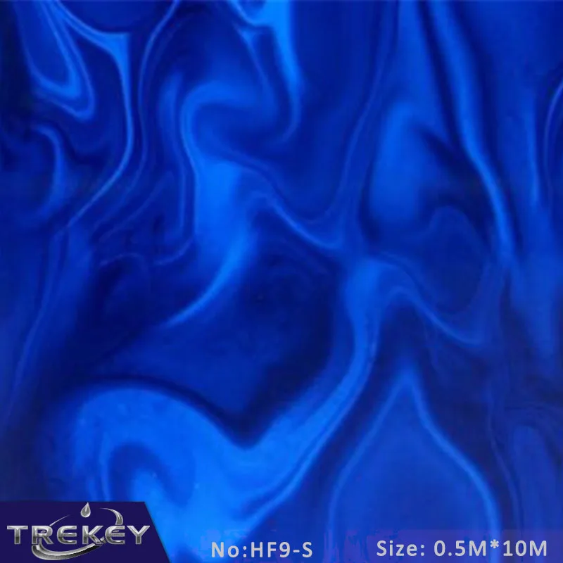 [Width 0.5M] Blue Flame Water Transfer Printing Film Hydrographic film,Aqua-Print-Filml HF9-S