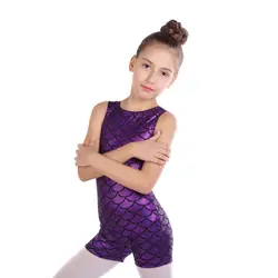 Новый гимнастический костюм для девочек брючный костюм без рукавов радий Цвет Соответствующие тела костюм балет гимнастика, танцы Танцы