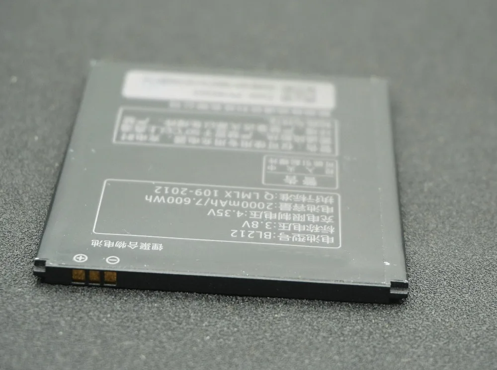 LehonS 2000 mAh/7.6Wh запасная батарея для сотового телефона Lenovo S8 A708T A628T A620T A780E A688T S898T BL212 BL
