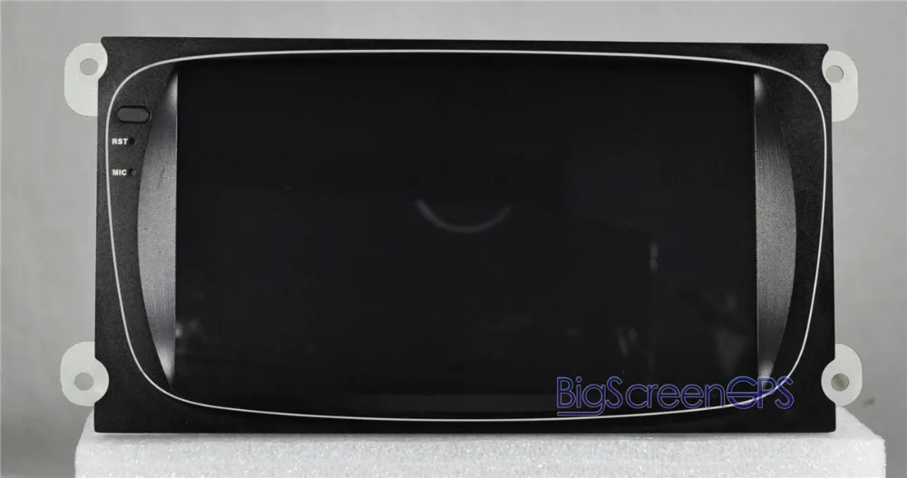 Clearance 8 Inch Android 6.0 Quad Core Car No DVD Player GPS Navigation For Ford Mondeo Silver And Black Tow Colors Multimedia IPS Screen 1