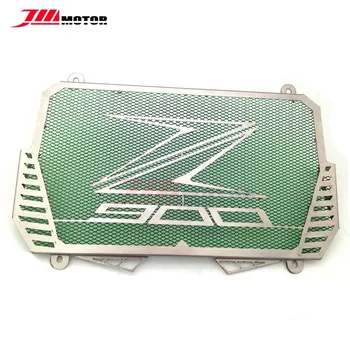 

Dense Network Style Motorcycle High Quality Stainless Steel RADIATOR GUARD COVER Protector Green Color For Kawasaki Z900 2017