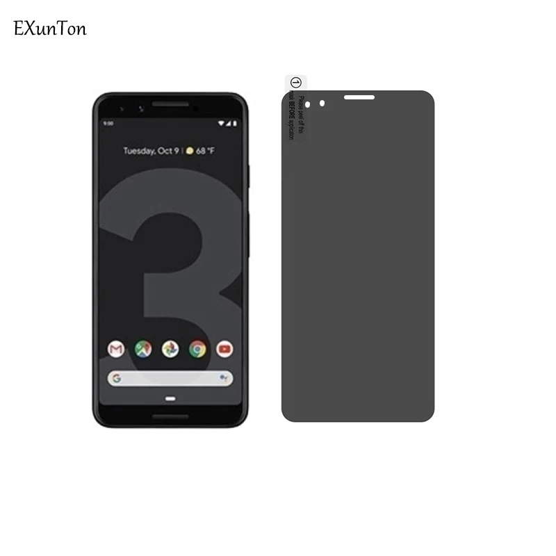 

Anti Spy Tempered Glass for Google Pixel 3 Lite Privacy Screen Protector for Google Pixel 3 Lite XL Anti Glare Protective Glass
