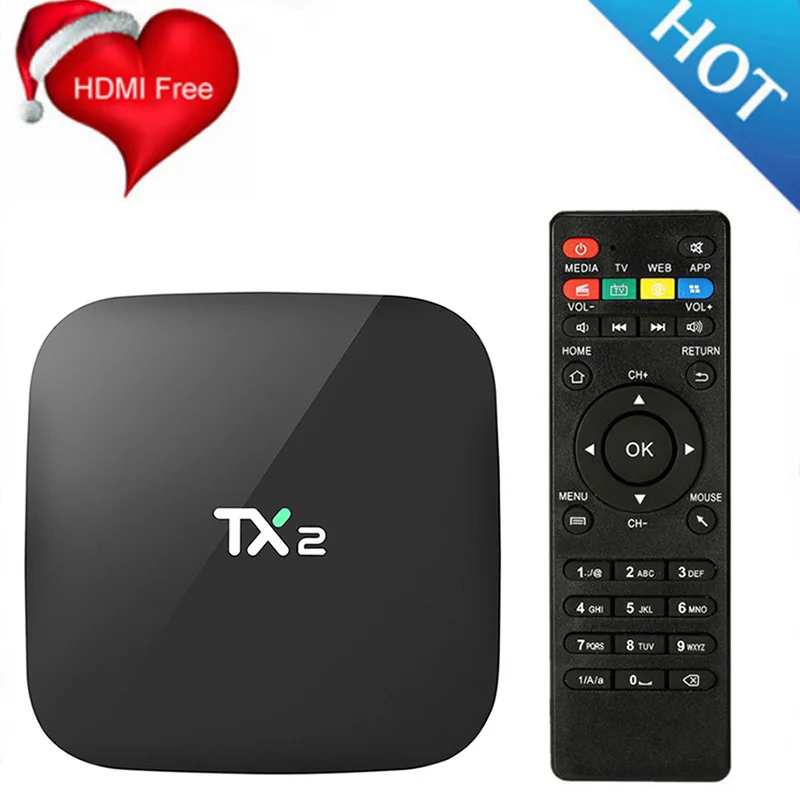 TX2 2GB 16GB Smart Android tv BOX BT2.1 Rk3229 четырехъядерный TB BOX 4K 60tps 2,4G WiFi медиаплеер Pk Z28 X96 мини-приставка