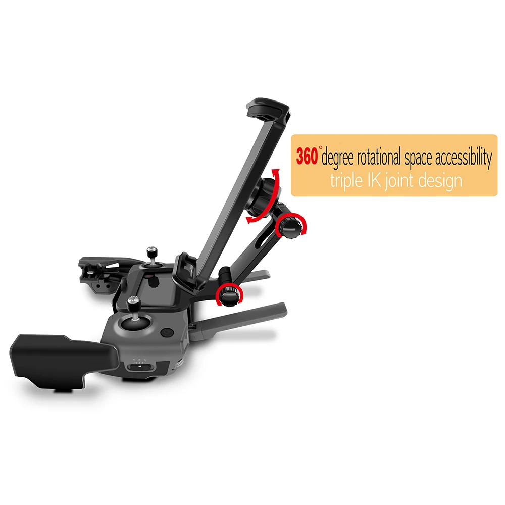 

Newly Remote Control Front View Support Phone Tablet Mount Clip Holder for DJI Mavic2 Pro/Zoom DC128