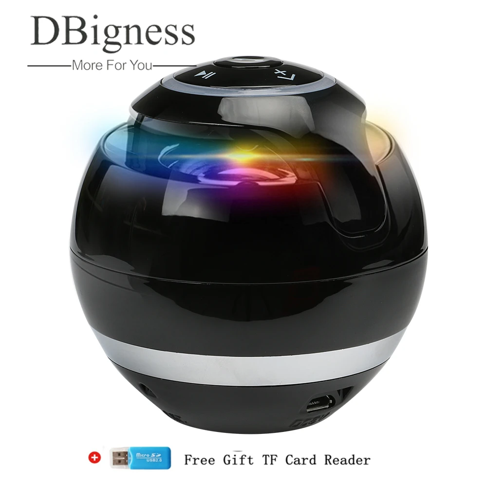 Dbigness Bluetooth Динамик Приемник Boombox FM радио портативный Caixa De Som усилитель MP3 сабвуфер