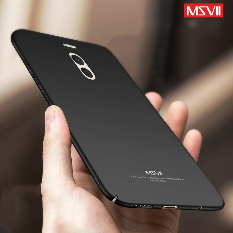 Original MSVII For Meizu M6 Note Case Hard Frosted PC Back Cover 360 Protection Housing M6note |
