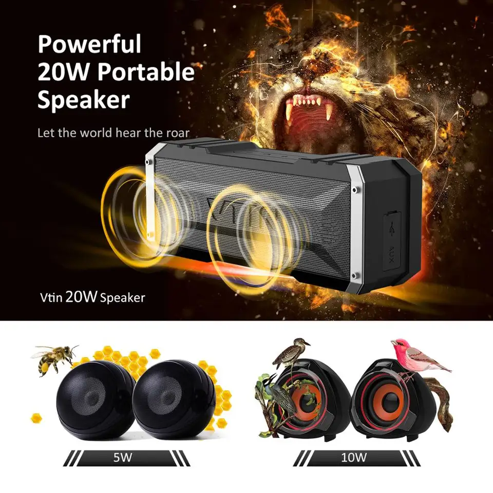 vtin punker bluetooth speaker