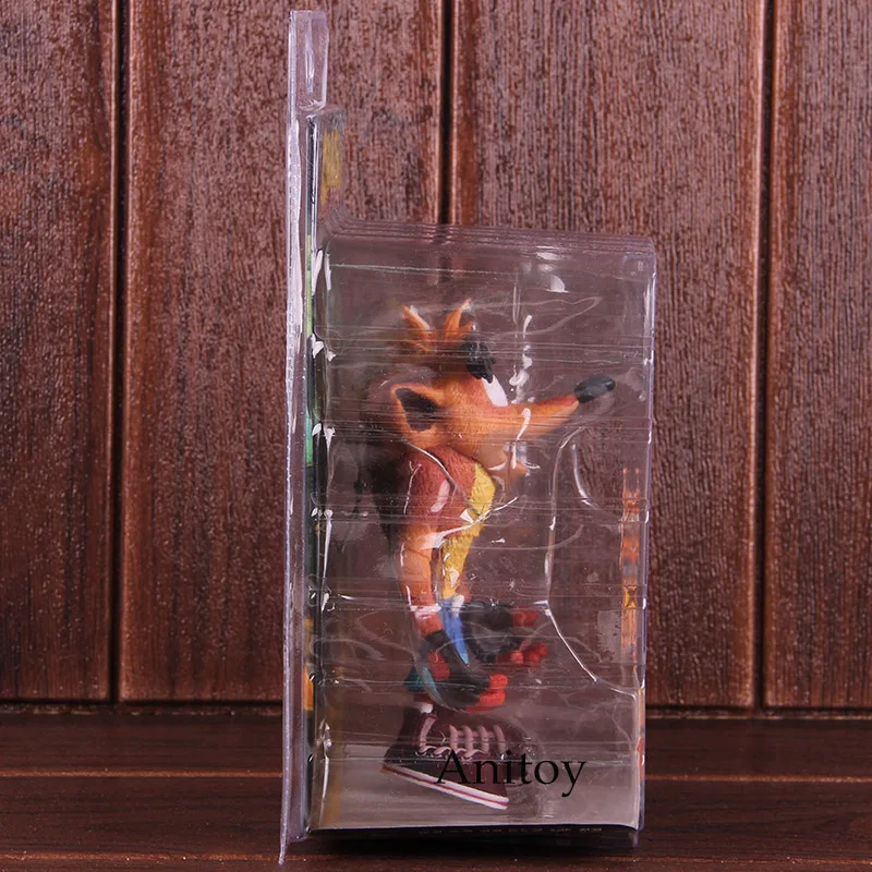 NECA Crash Bandicoot ПВХ подвижная фигурка Коллекционная модель игрушки