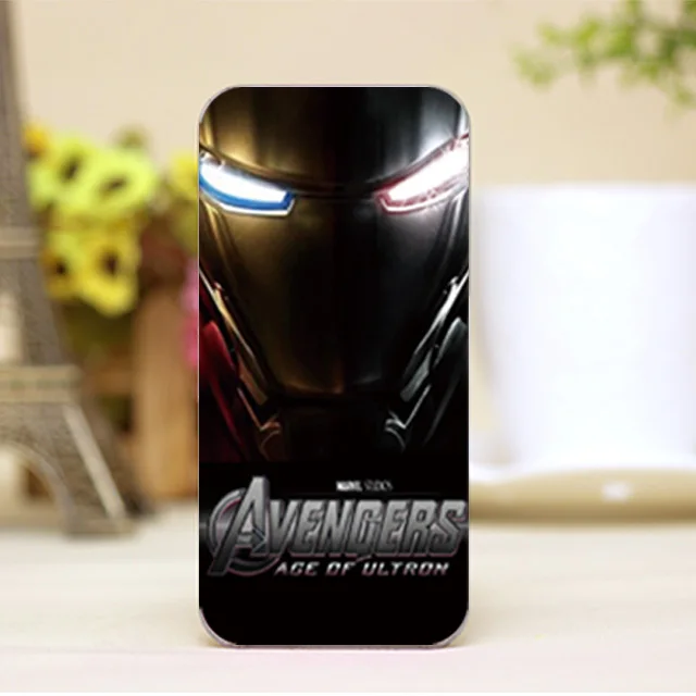pz0002-4-1 For Marvel Avengers Iron Man Design Customized phone transparent cover cases for iphone 4 5 5c 5s 6 6plus Hard Shell |