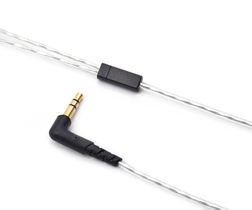 NICEHCK высокое качество посеребренный кабель для наушников обновление MMCX кабель Ues для Shure SE535 SE846 UE900 DZ7 DZ9 DZX LZ A4