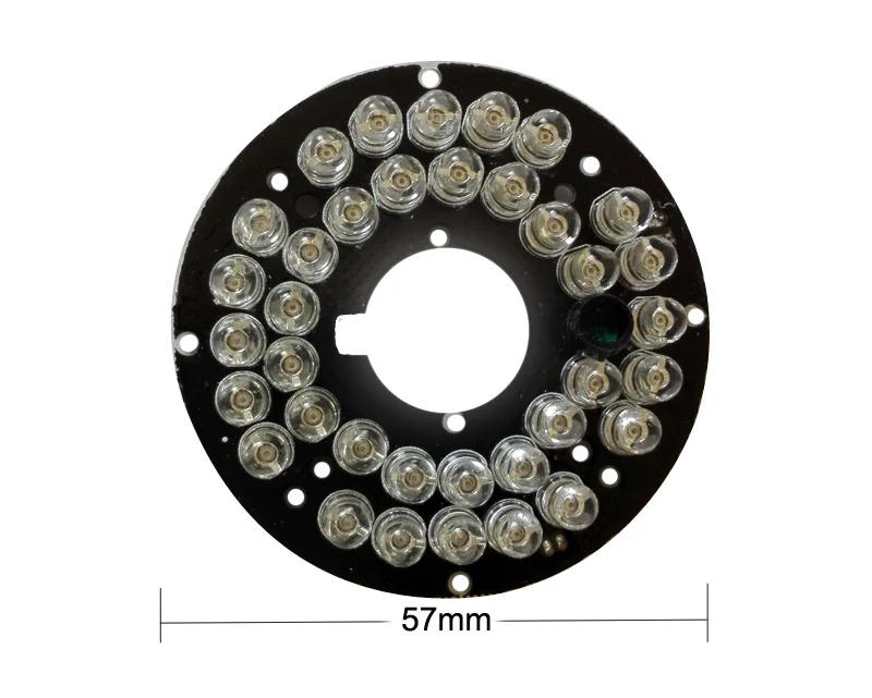 Redeagle 2 шт./лот инфракрасный 36 ИК-свет доска для камер видеонаблюдения ночного видения (диаметр 57 мм)