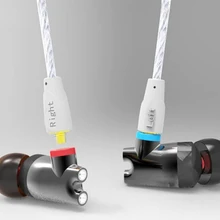 SENFER DT2 IE800 динамический с 2BA Гибридный привод в ухо наушники керамические HIFI наушники с интерфейсом MMCX