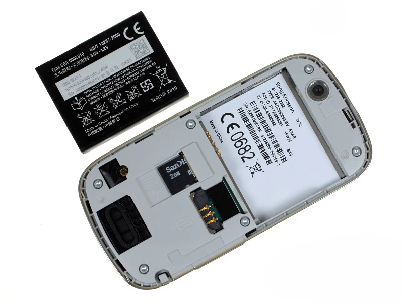 W20 Sony Ericsson Zylo W20 Bluetooth мобильный телефон 3.2MP разблокированный W20i сотовый телефон