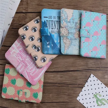 

Creative Flamingo Pattern Stylish Design Passport Covers Portable PU Leather ID Credit Card Protection Travel Accessories