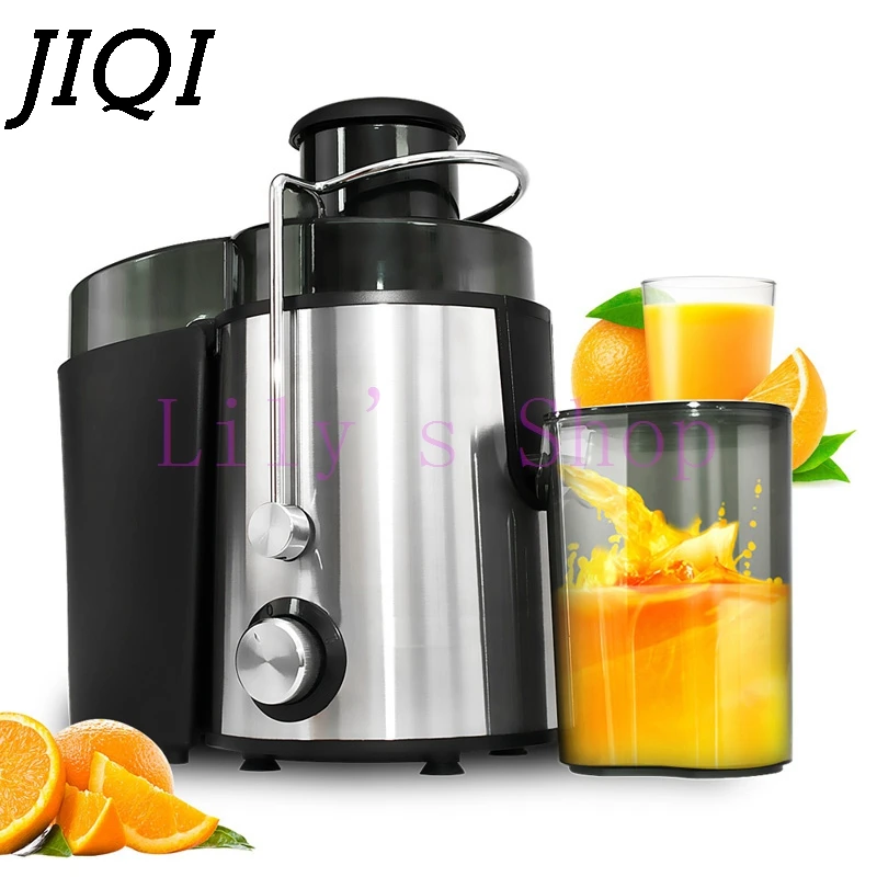 

JIQI Multifuncation Electric juicer fruit juice Drinking Machine Automatic Vegetable Citrus Blender Low Speed Extractor squeezer