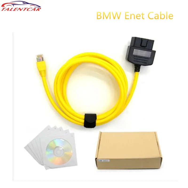 

Hot Sell ESYS Data Cable for BMW ENET Ethernet to OBD Interface E-SYS ICOM F-Series Coding OBD2 Diagnostic Cable fast shipping