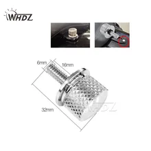 WHDZ Seat Quick Mount Bolt Screw Cap Seat Screw Bolt Rear Quick Mount Bolt for Motorcycle Harley Davidson Sportster Dyna Softail