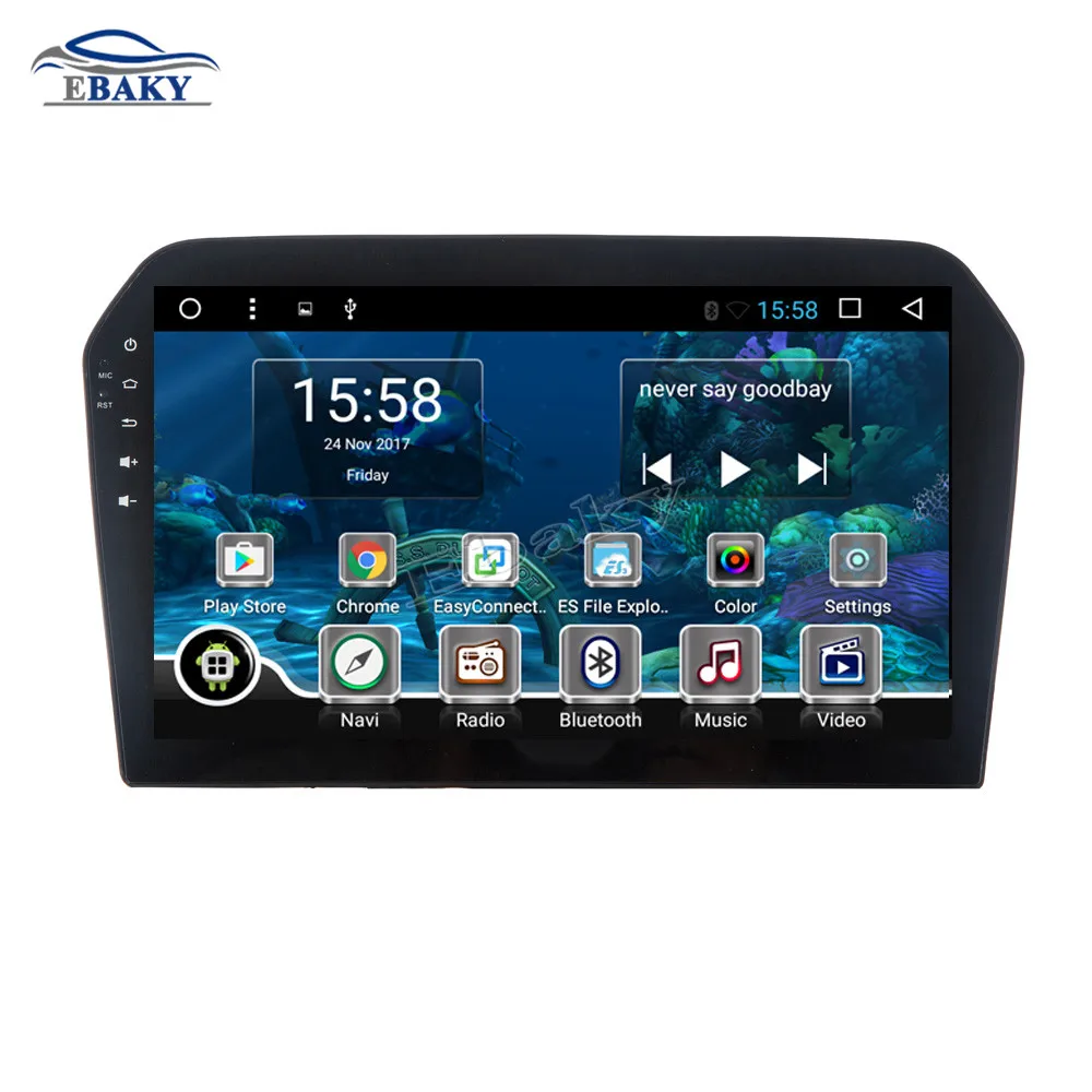 Best NaviTopia 9inch 1GB/2GB RAM Quad Core/Octa Core Android 7.1/8.1 Car DVD Radio for VW JETTA 2013 2014 2015 2016 GPS/wifi/maps 2