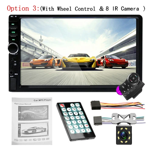 Estereo De Pantalla Para Coche Carro Camara De Copia De Seguridad Universal NEW