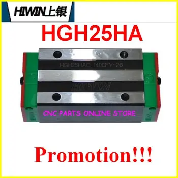 

2pcs HGH25HA 100% original HIWIN Lengthen Linear carriages/blocks HGH25HA for cnc router