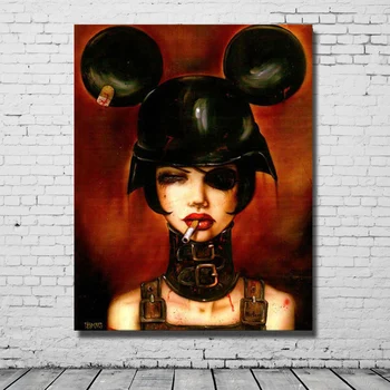 

Canvas Oil Painting Hand painted Sexy Girl Wall Pictures for Living Room Decor Beautiful Canvas Painting Sets No framed