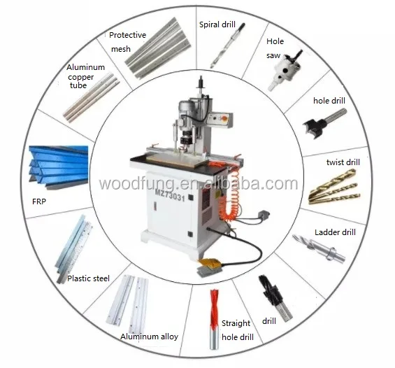 MZ73031A сверлильный станок с одной головкой деревообрабатывающий шарнир сверлильный станок для мебели