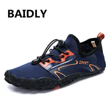 Мужская и женская летняя обувь для плавания и пляжа, легкие спортивные кроссовки без застежки для серфинга, занятий йогой, Спортивная дышащая мужская водонепроницаемая обувь
