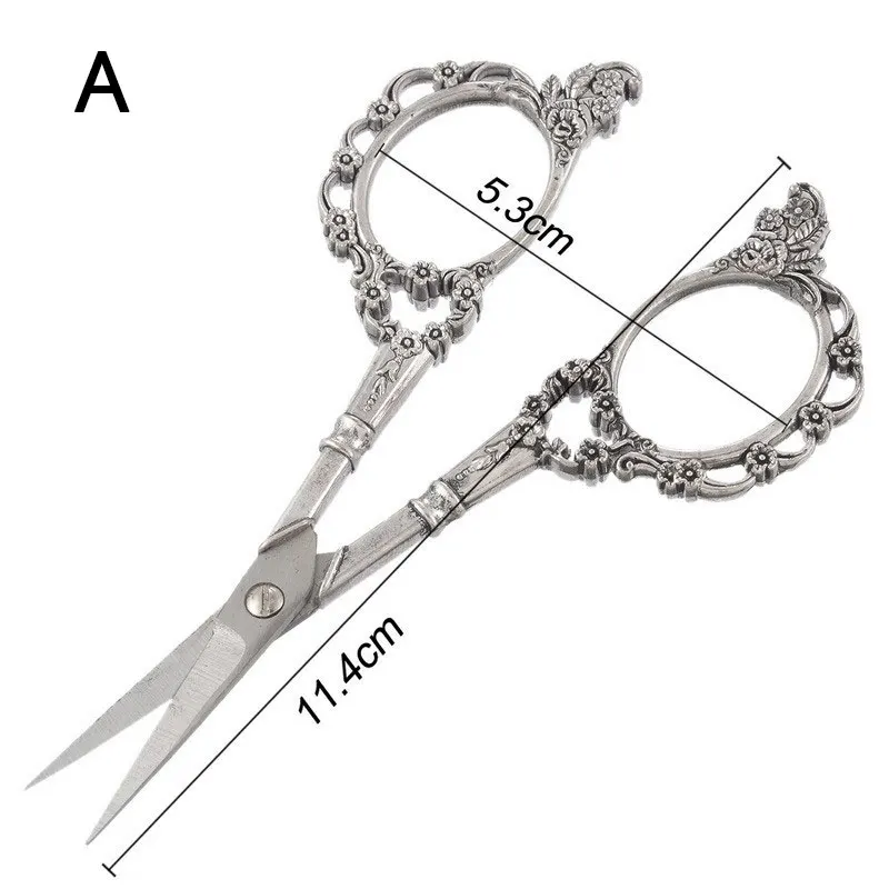 8 стилей, из нержавеющей стали классические ножницы Европейский-Стиль небольшой вышивка крестом ножницы Швейные аксессуары для дома ножницы инструменты