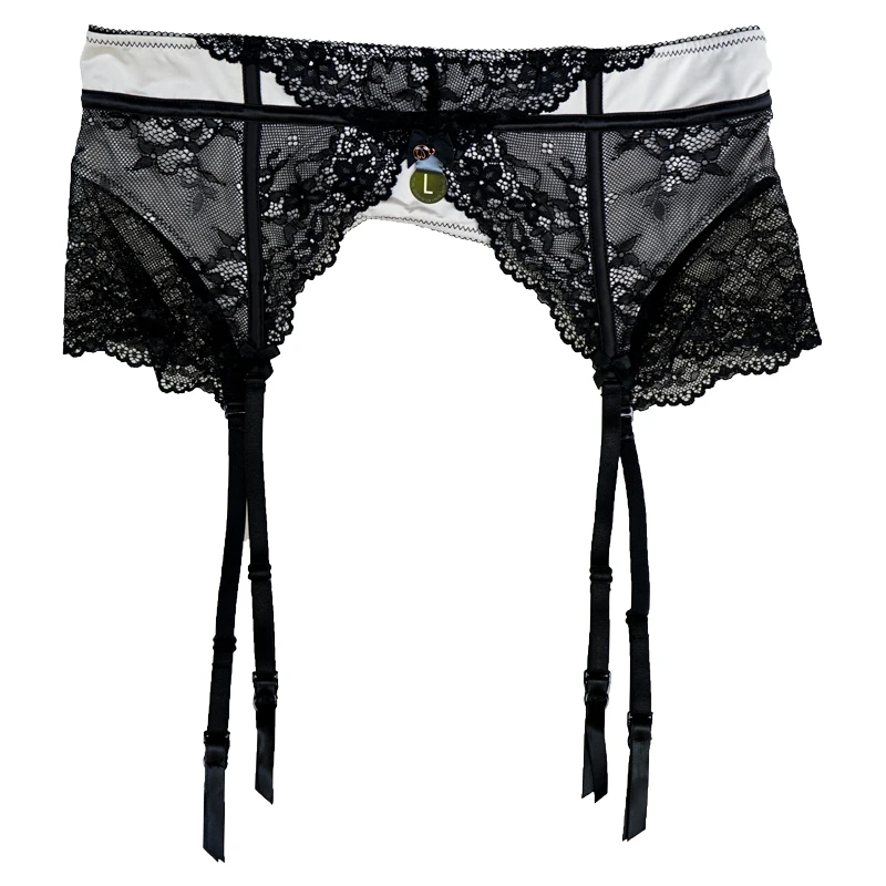 Sexy Garters Lace Pink Women Sexy Suspender Belts Gift Female Metal