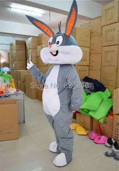 Новый Пасхальный кролик взрослый мультфильм талисман костюм|cartoon adult|costume mascot