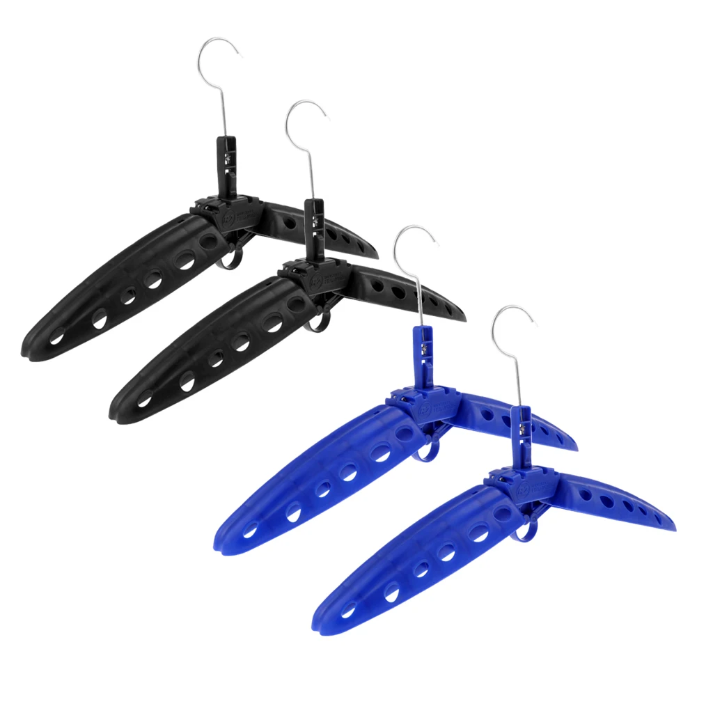 

4-Counted Multi-Purpose Scuba Diving Dive Folding Coat Hanger for Holding BCD, Wetsuit, or Dry Suit