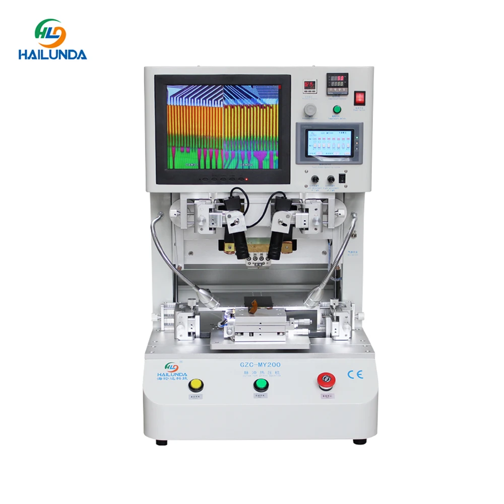  Flex Cable Repair Machine Pulse Hot Press LCD flex Cables Ribbon FPC ACF Bonding Machine for iPhone