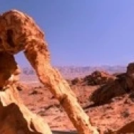 Rock formations  Valley of Fire State Park  Nevada  USA Poster Print (18 x 7)