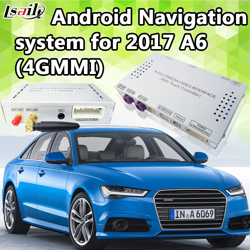 

Backup Camera 2G RAM Android Navigation Interface for 4G MMI AUDI A6 with 4-Core Processor ,Dynamic Parking Guideline