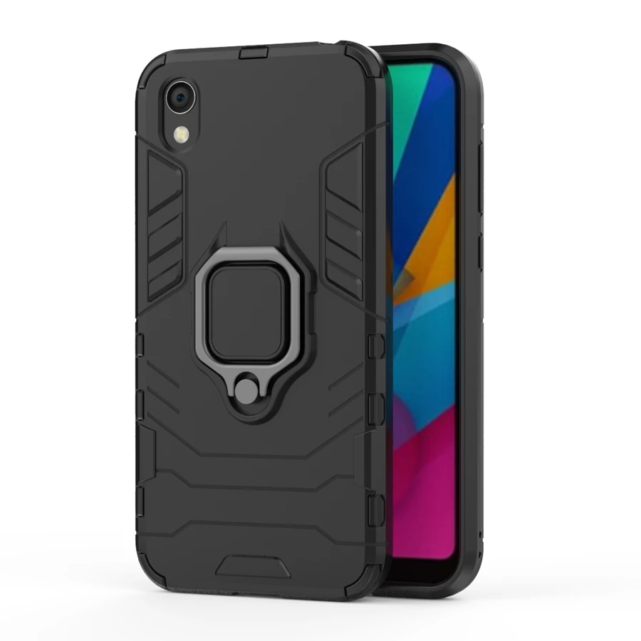 

FOXFIX Case For Huawei Honor 8S Case Shockproof Hard PC Silicon Anti-knock Soft TPU Shell For Honor 10i Case Iron Man Style Bags